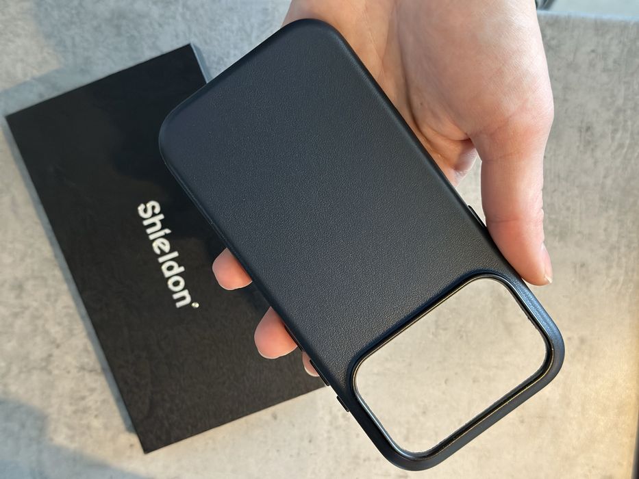 Husa de piele pentru iPhone 17 Pro (MagSafe)