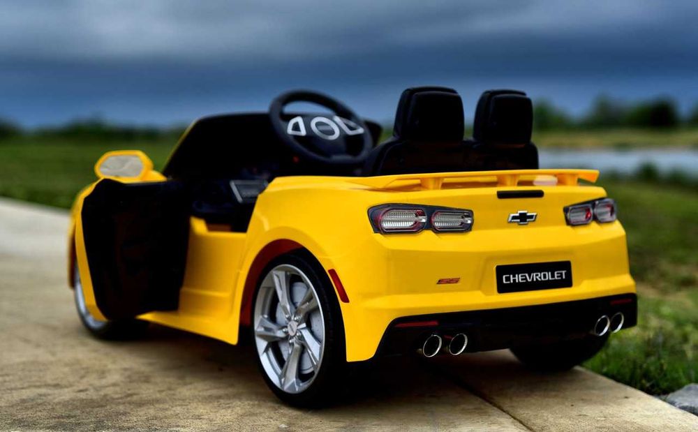 Masinuta electrica pt copii, Chevrolet Camaro 2SS 90W 12V, galben