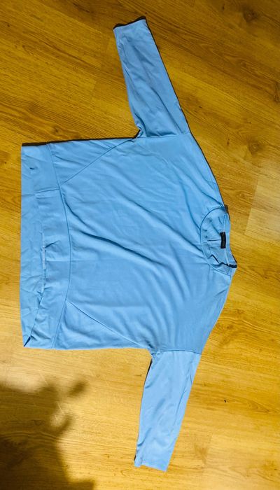 Светлосиня дамска блуза