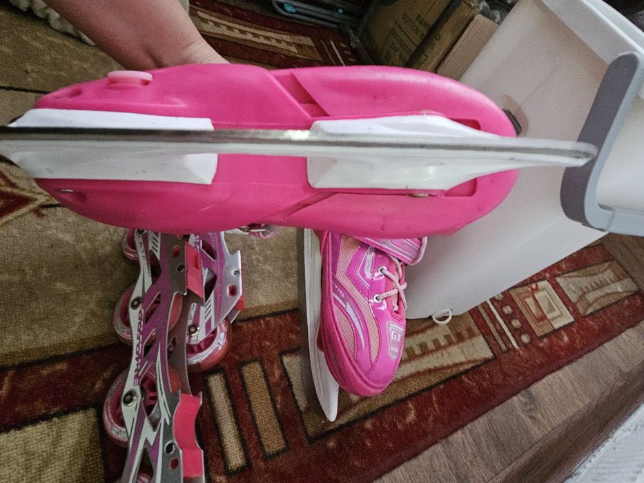 Продам коньки+ролик