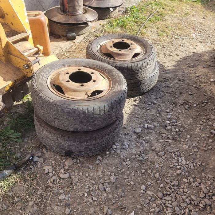 Jante greutate,pentru axa dubla 6x20.5x161.