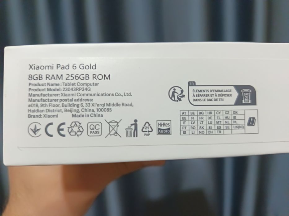 Xiaomi Pad 6 + klaviatura