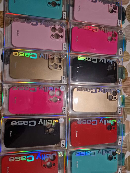 iphone 14 ,iPhone 14+ ,iPhone 14 pro , iPhone 14 pro Max jelly case