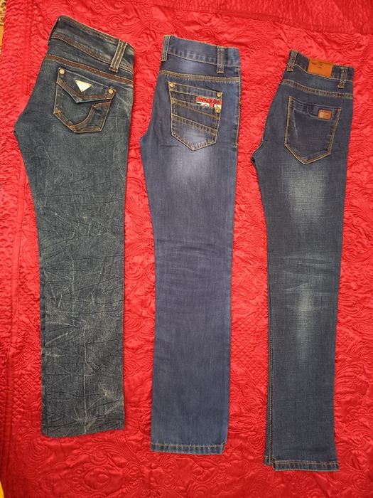 Джинсы для мальчиков (9-13 лет)