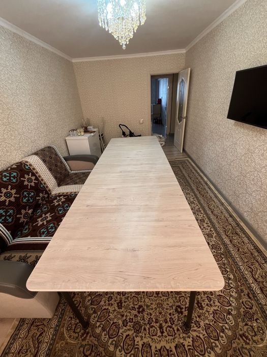 Продам стол-книжка Трансформер, ЛДСП, белый