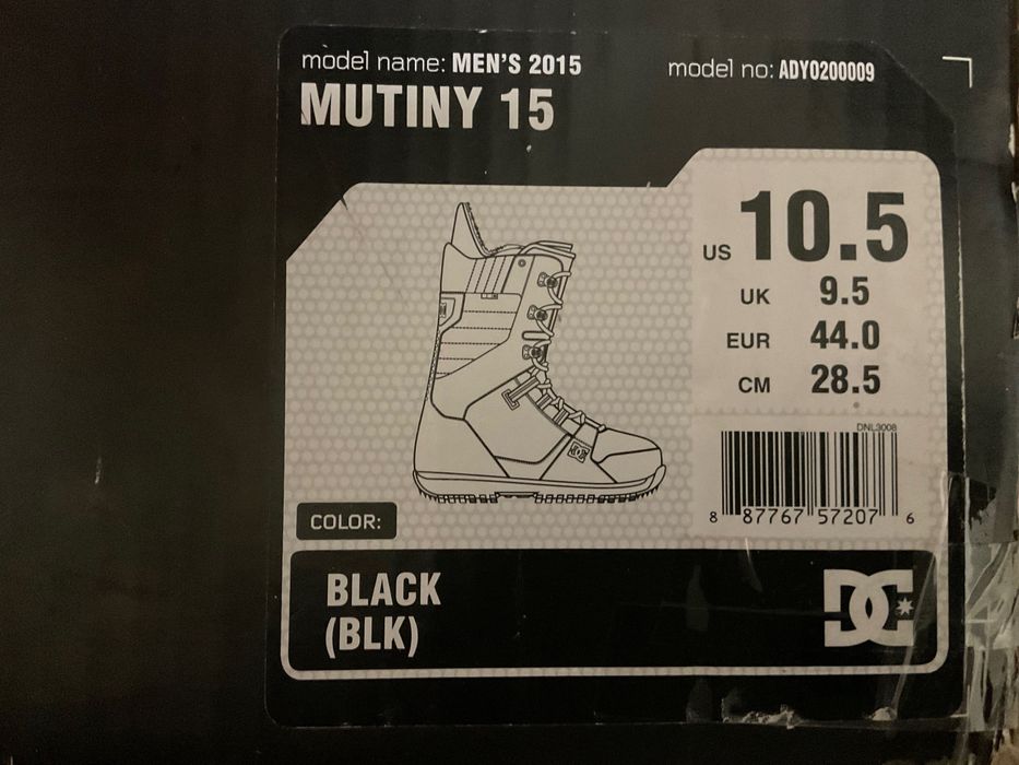 Сноуборд обувки MUTINY 15 мъжки размер US10.5.