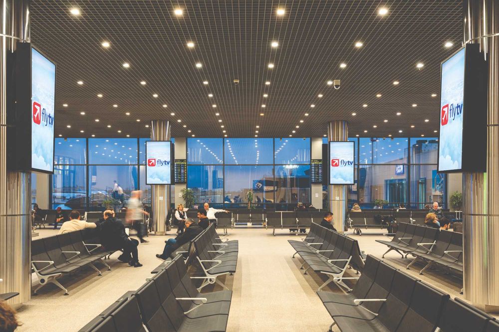 Реклама в аэропортах Ташкента | Узбекситана | REKLAMA AYRAPORT | RA-10