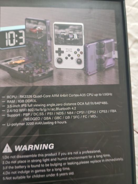 128 GB Оригинилна чисто нова КОНЗОЛА R36S