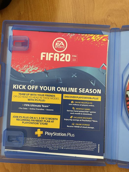 Fifa 20 за playstation 4