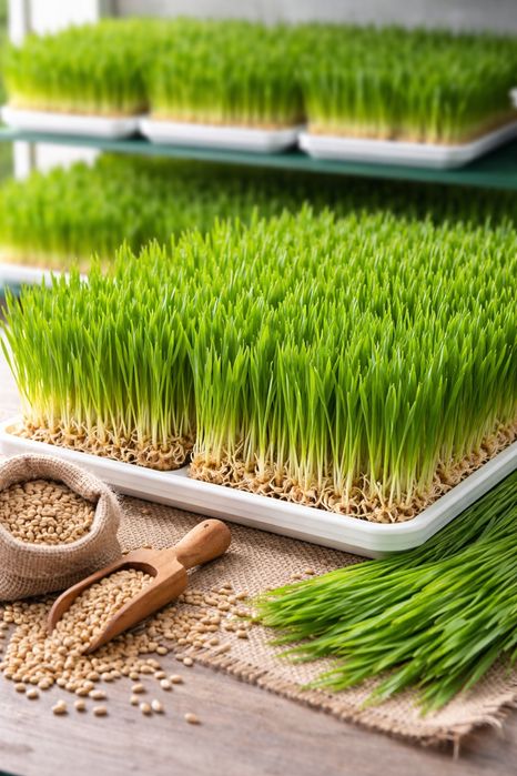 Гидропонный корм