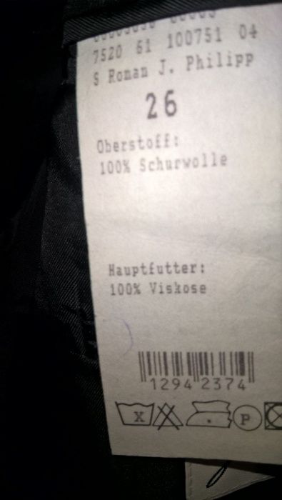 Sacou modern lana pura virgina 100% marimea XL