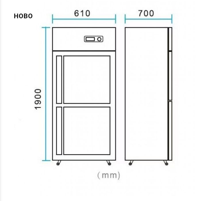 Хладилник с Фризер Професионален