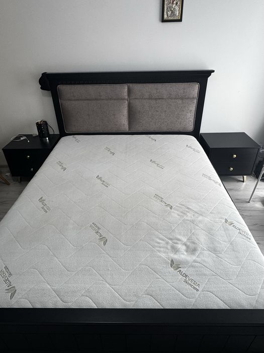 Pat 160x200 si saltea