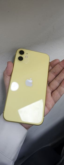 Iphone 11 жёлтый 128 gb
