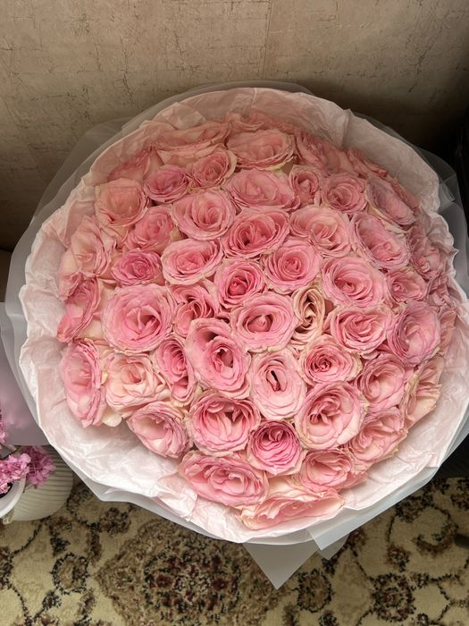 5000 тг свежие розы Астана