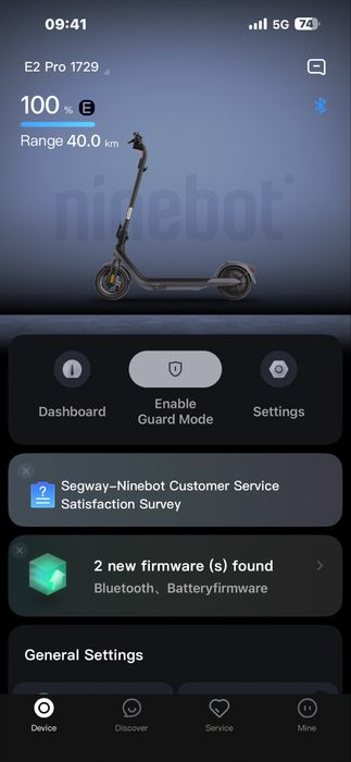 Trotineta  segway ninebot E2 Pro