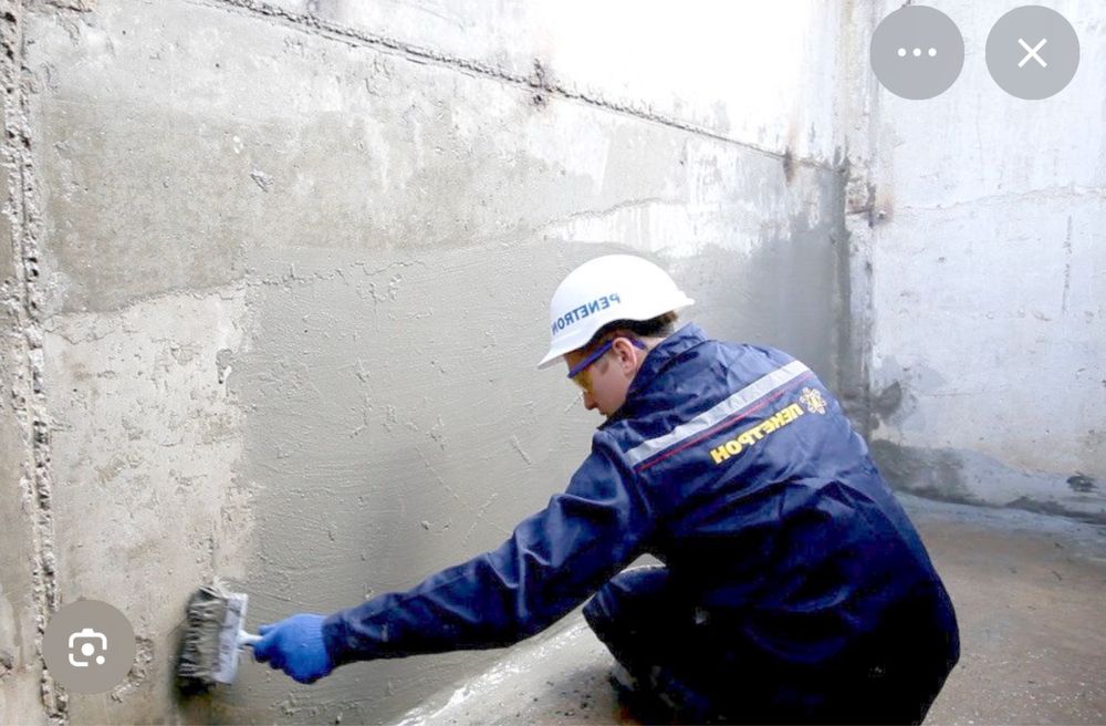 Гидроизоляция помещений | Пенетрон, Пенетрит | Качественно и надёжно