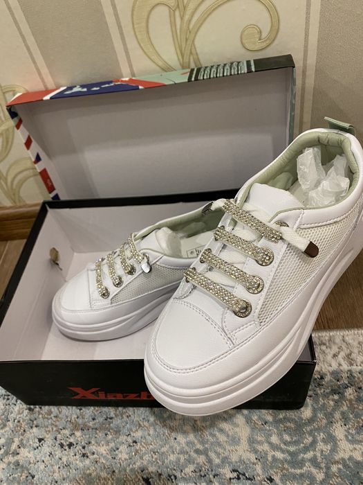 Кеды эко-кожа новая