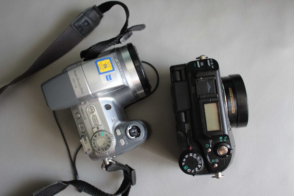 Olympus Camedia C-5060 + Sony Cyber-shot DSC-W50