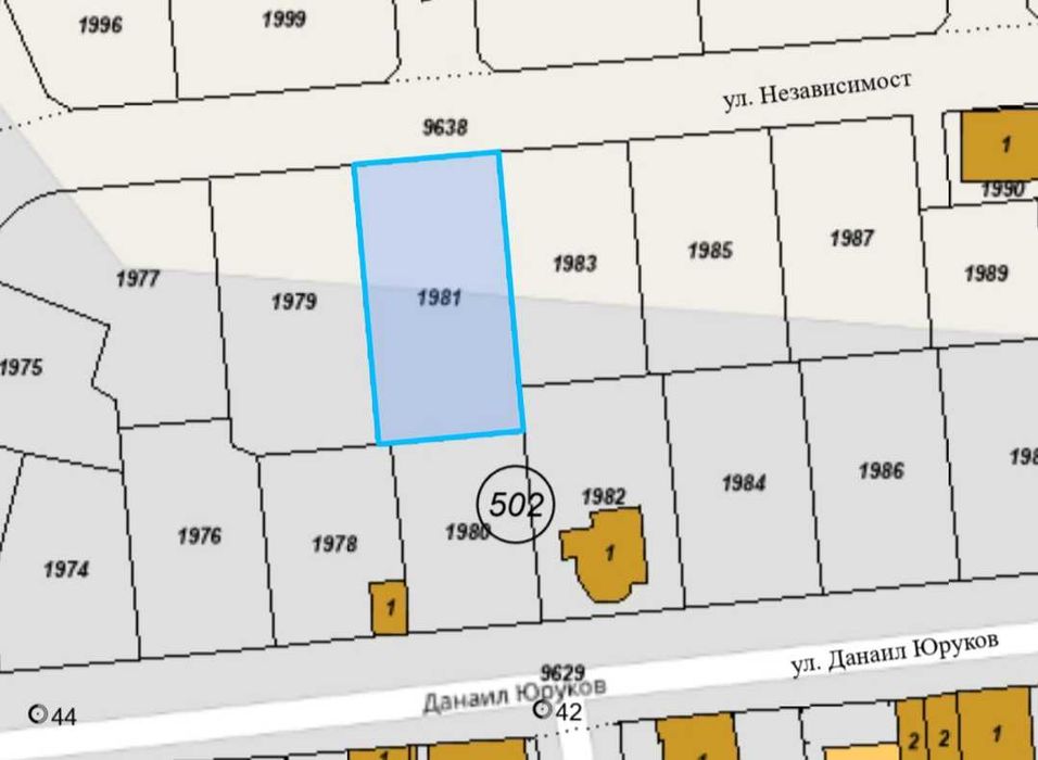 Продава парцел в регулация