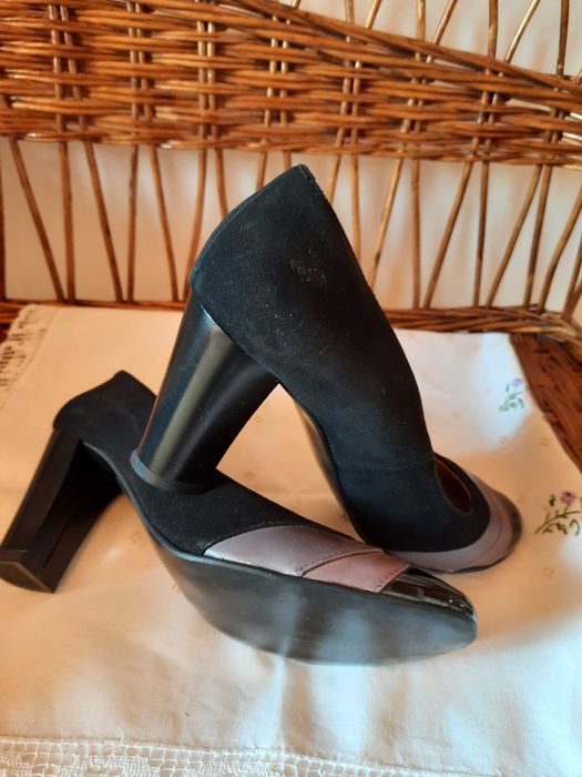 Pantofi full piele naturala