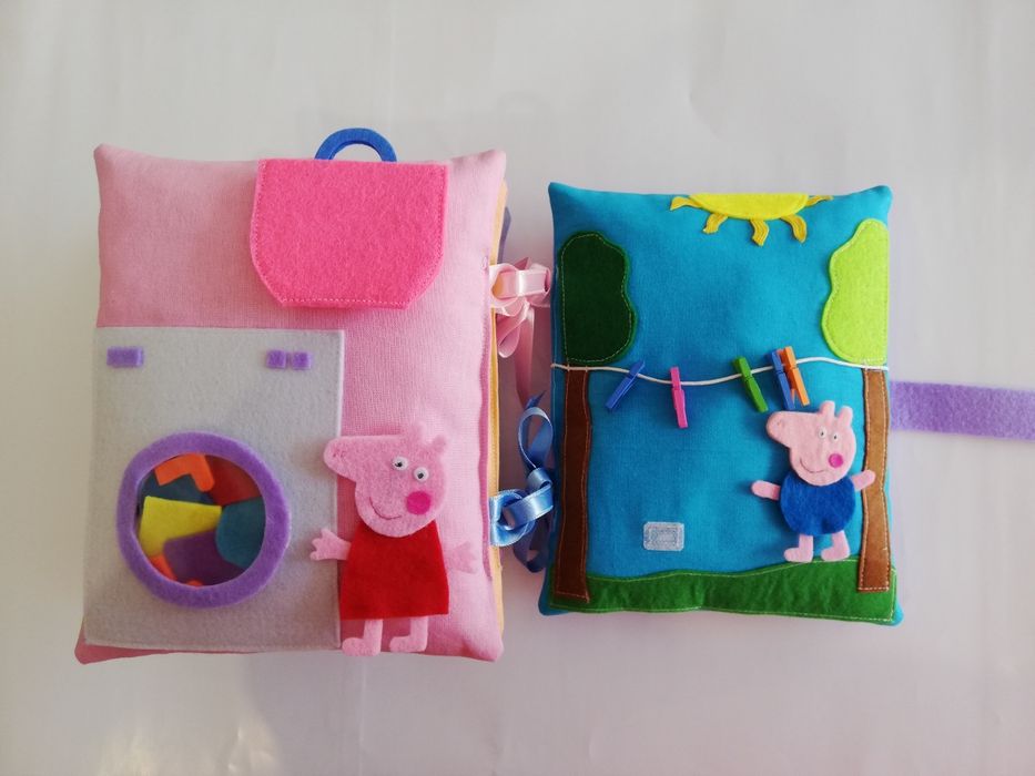 "Тиха" книжка - модел "Пепа пиг"