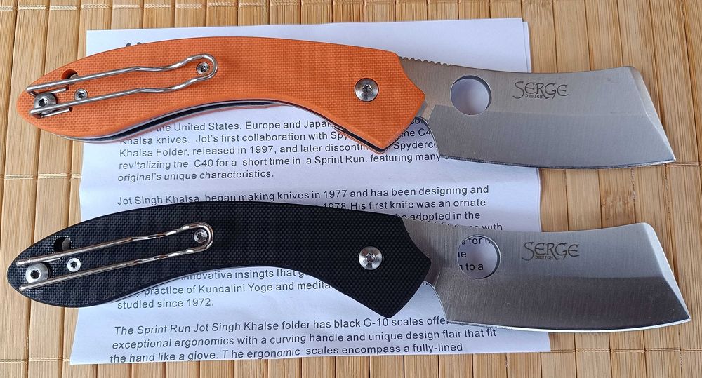 Сгъваем нож Spyderco Roc Cleaver