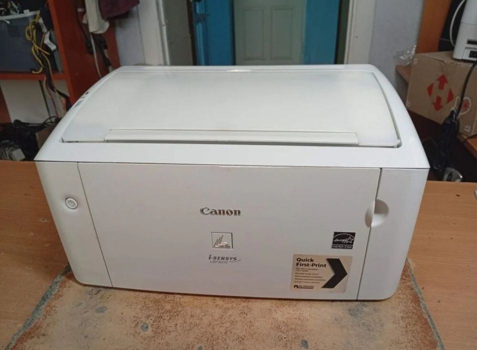 Принтер canon LBP 3010 лазерный чёрно-белый