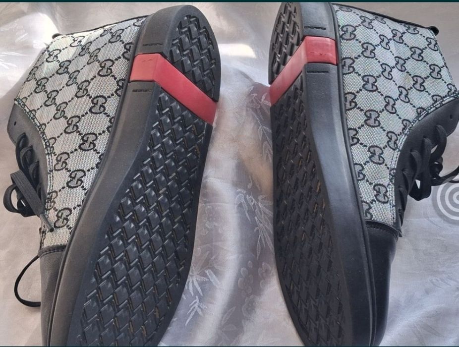 Кроссовки мужские высокие в стиле Gucci 41 размер