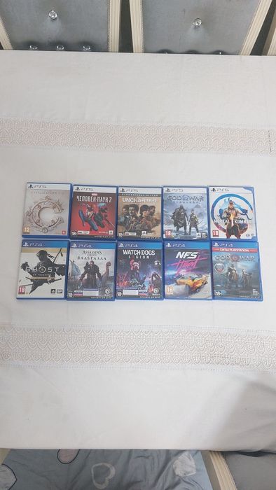 Продам игры PS4-PS5 в отличном состоянии