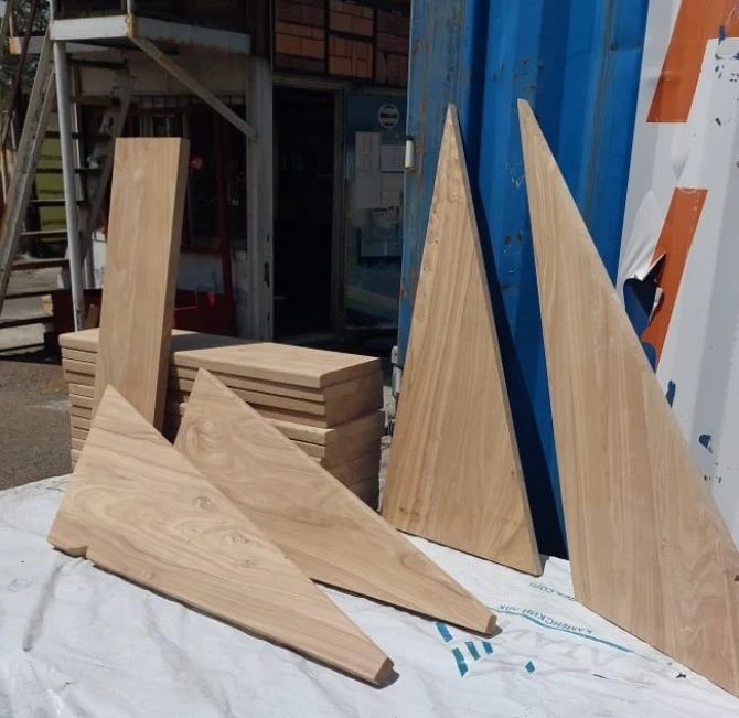 Ступенки с карагача