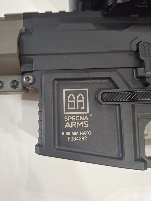 Specna Arms SA-F05-RL FLEX™ Gen.2 Light Ops Stock/New Receiver HAL ETU™ Olive airsoft Carbine