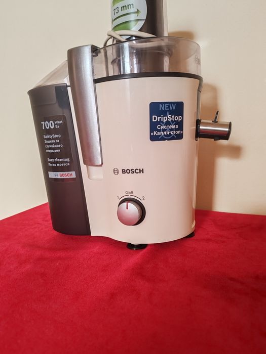 Bosch MES25A0 pentru fructe si legume, putere 700W, alb
Mode