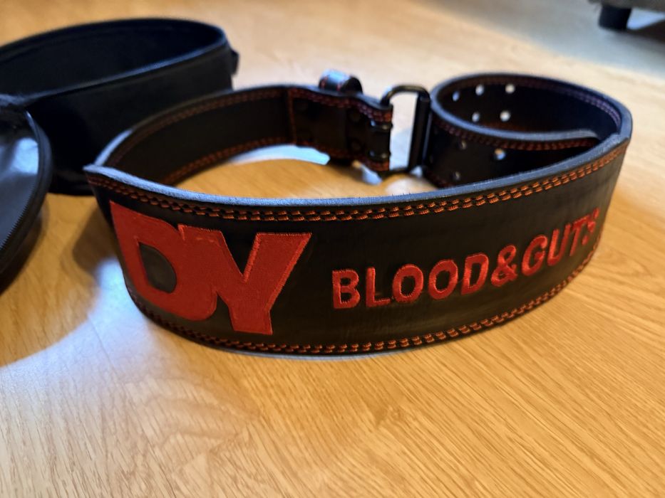 Vand centura curea piele fitness sala dorian yates blood and guts