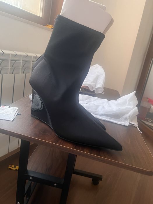 Новые zara ботинки сапоги