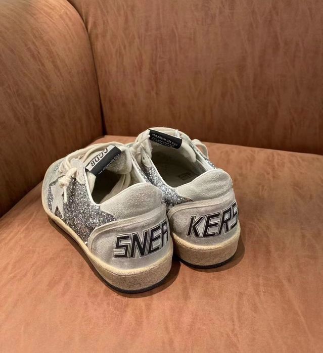 Golden Goose Silver Glitter