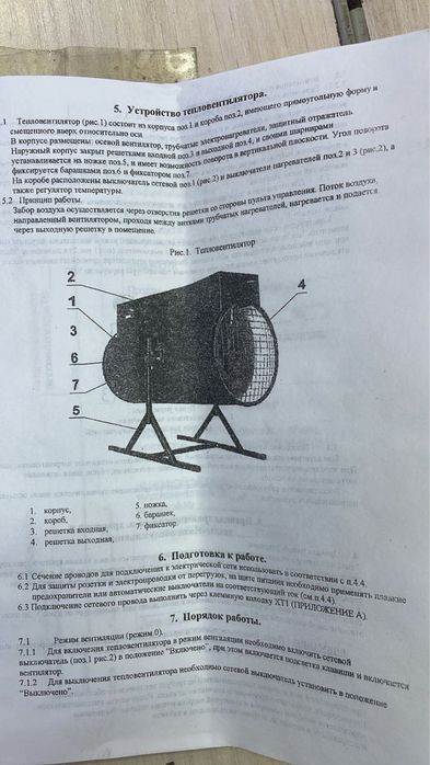 Продам тепло вентилятор тепловая пушка
