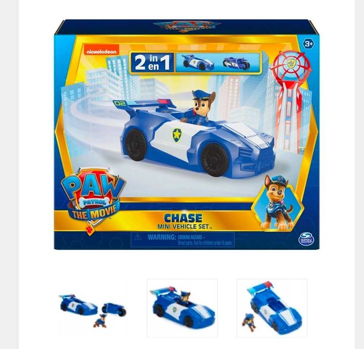 Пес Патрул - Комплект с мини превозно средство на Чейс