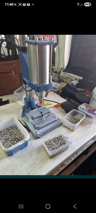 Поставяне на капси от ф2 до ф17, рапиди ,тик-так копчета на едро над 1