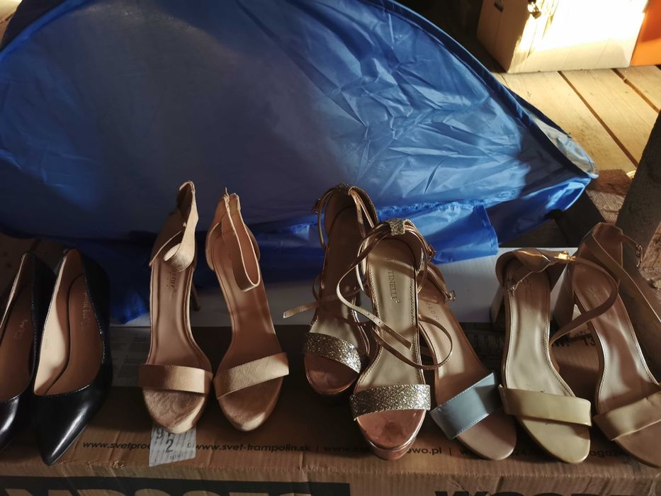 Lot sandale, adidas, pantofi noi 38