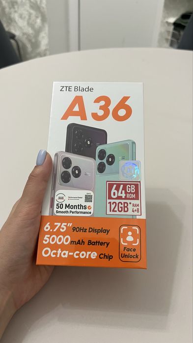 Новый ZTE Blade A36 64GB