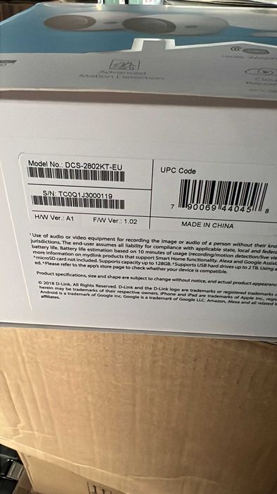 Camere supraveghere interior exterior D-link Wire-free Camera Kit NOU