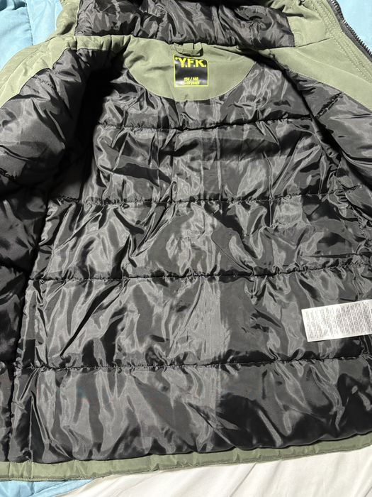 Зимно зелено яке