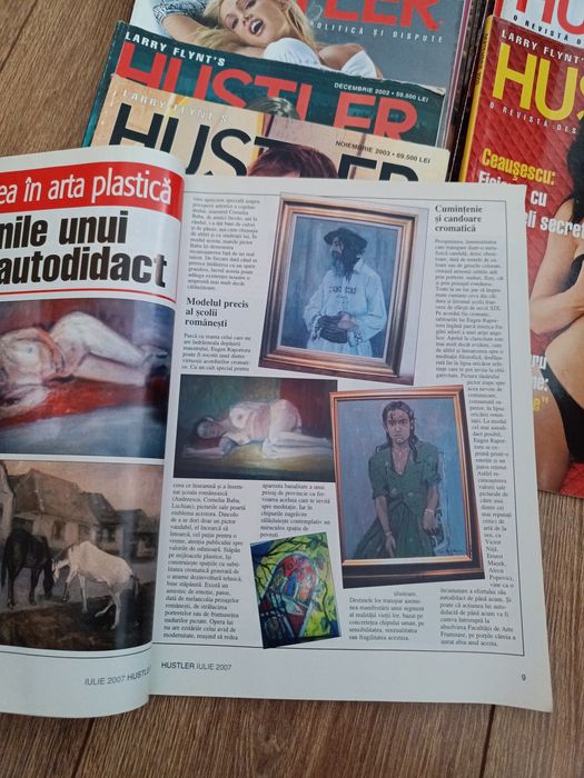 Lot reviste vechi Hustler