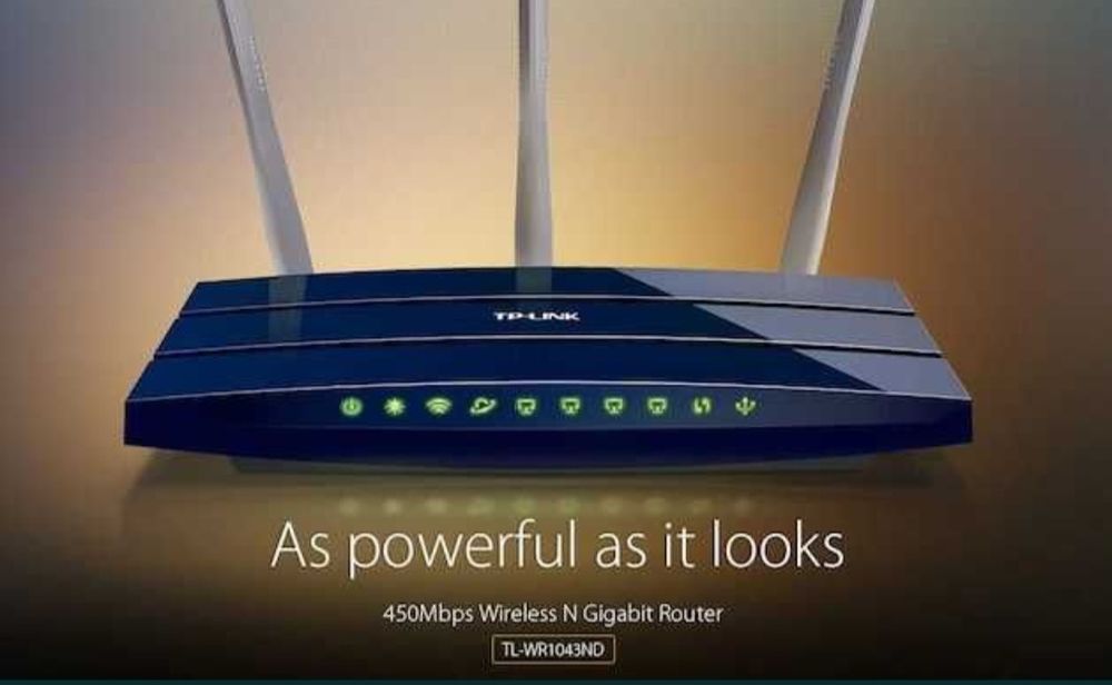 Router Wireless N450 TP-Link TL-WR1043ND