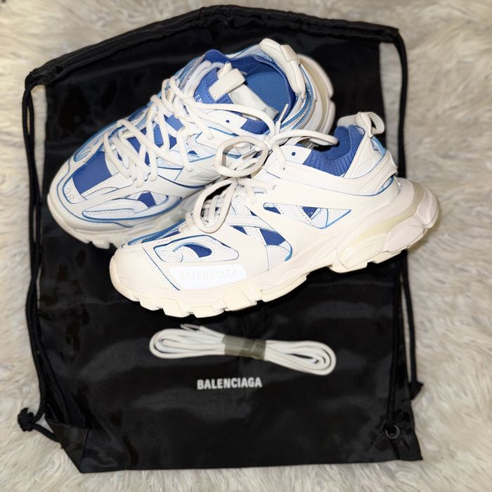 Balenciaga track albastri