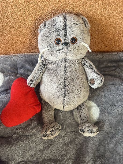 мягкая игрушка кот басик (Basik)