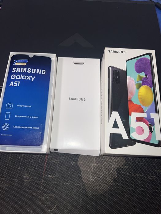 Samsung A51 original zaryadka + quti + dokument
