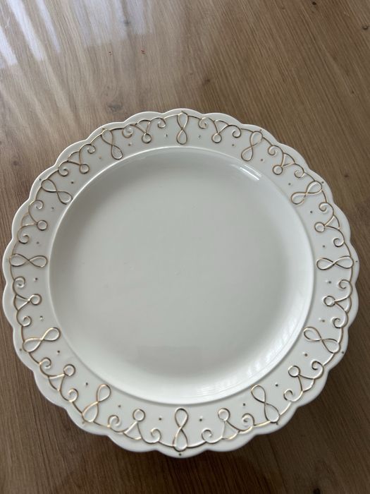 Тарелки средние 6 шт, фарфор