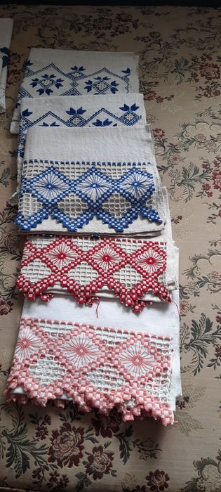 Ștergare, fete de masă, saci țesute la razboi